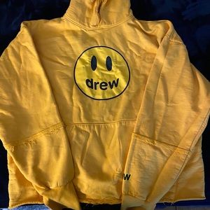 Drew house sweatshirt in golden yellow